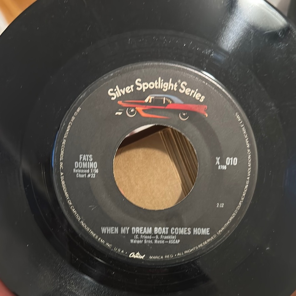 Fats Domino Vinyl Record - Black